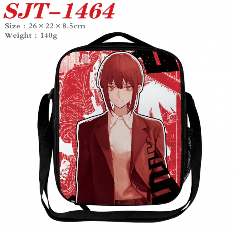 Chainsawman Anime Lunch Bag Crossbody Bag 26x22x8.5cm 