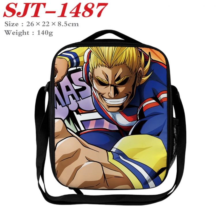 My Hero Academia Anime Lunch Bag Crossbody Bag 26x22x8.5cm 