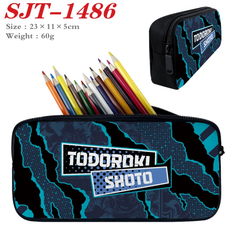 My Hero Academia  Anime nylon student pencil case 23x11x5cm 