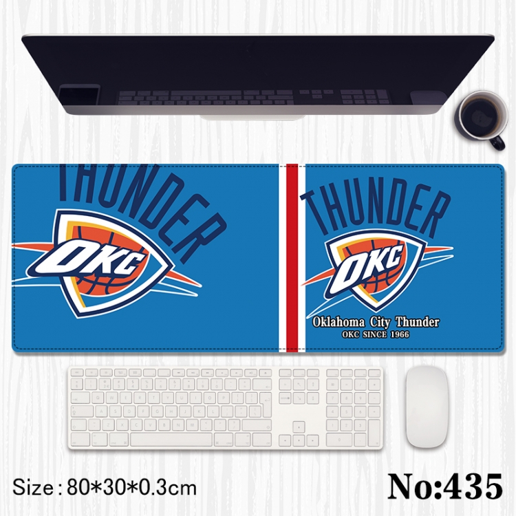  Football star Anime peripheral computer mouse pad office desk pad multifunctional pad 80X30X0.3cm