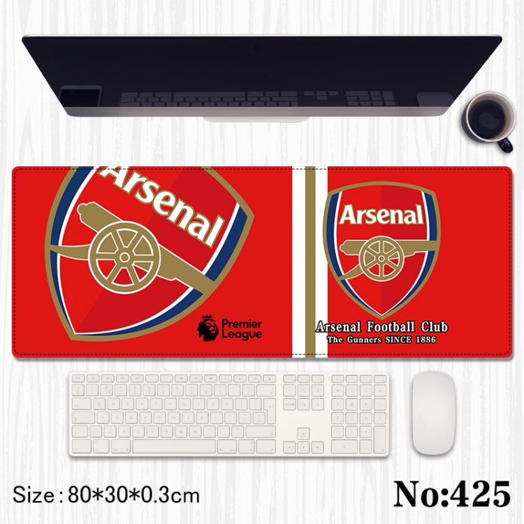  Football star Anime peripheral computer mouse pad office desk pad multifunctional pad 80X30X0.3cm