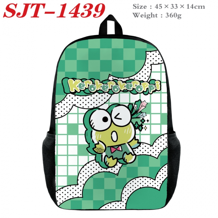 sanrio Anime nylon canvas backpack student backpack 45x33x14cm