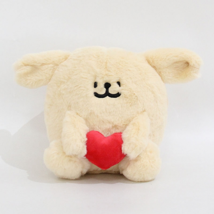 Pearl velvet/PP cotton+PP cotton plush doll toy 17x16x12cm