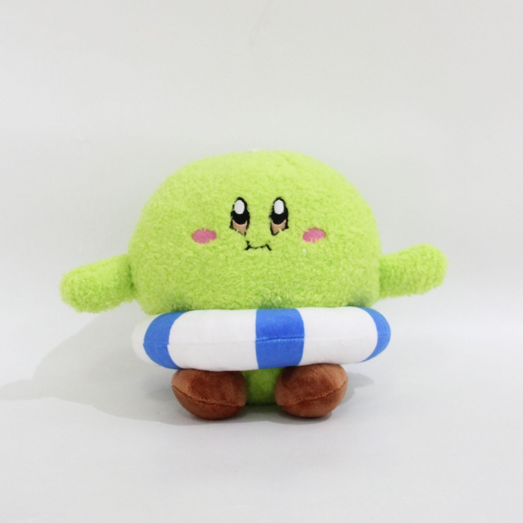 Kirby Pearl velvet PP cotton+PP cotton plush doll toy 15x15x9cm
