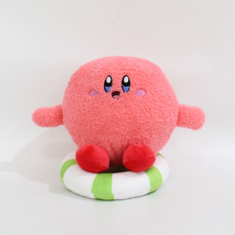 Kirby Pearl velvet PP cotton+PP cotton plush doll toy 15x15x9cm