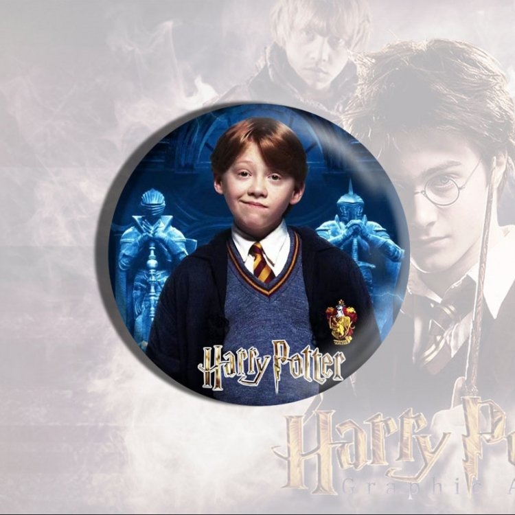 Harry Potter Anime tinplate brooch badge price for 5 pcs