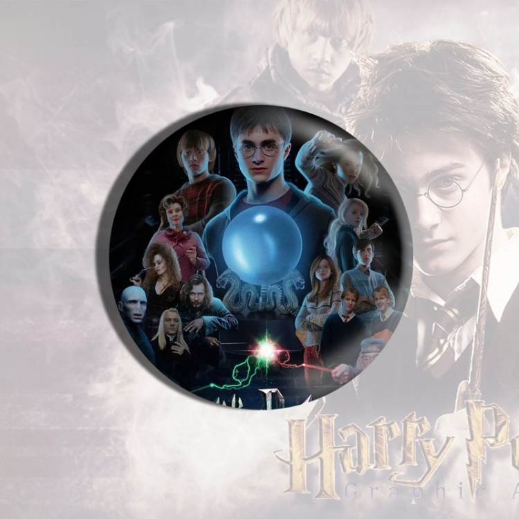 Harry Potter Anime tinplate brooch badge price for 5 pcs