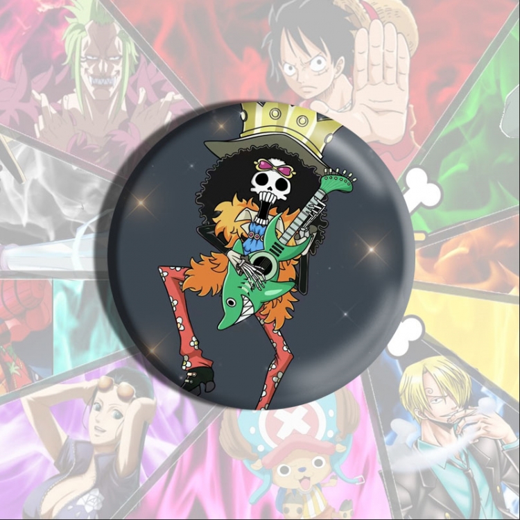 One Piece Anime tinplate brooch badge price for 5 pcs