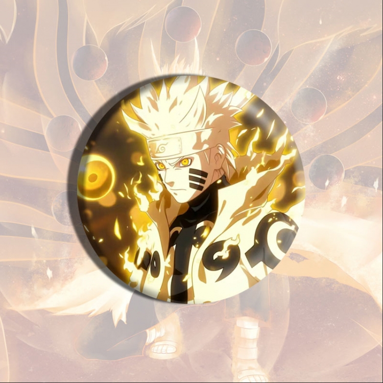 Naruto Anime tinplate brooch badge price for 5 pcs