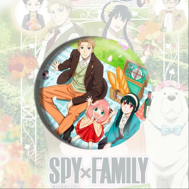 SPY×FAMILY Anime tinplate brooch badge price for 5 pcs
