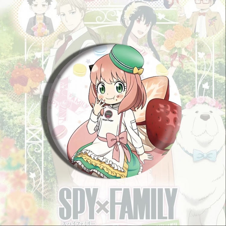 SPY×FAMILY Anime tinplate brooch badge price for 5 pcs