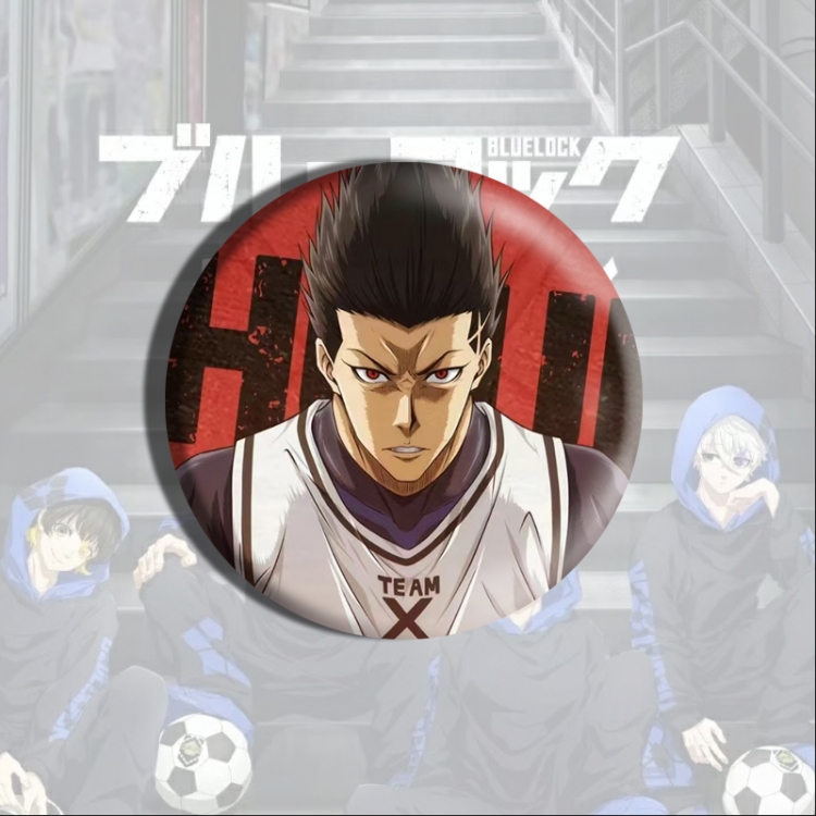 BLUE LOCK Anime tinplate brooch badge price for 5 pcs