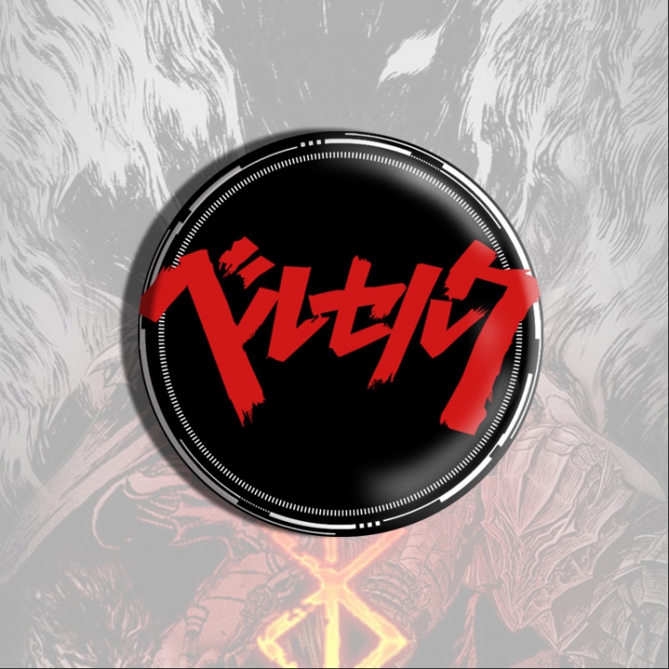 Berserk Anime tinplate brooch badge price for 5 pcs