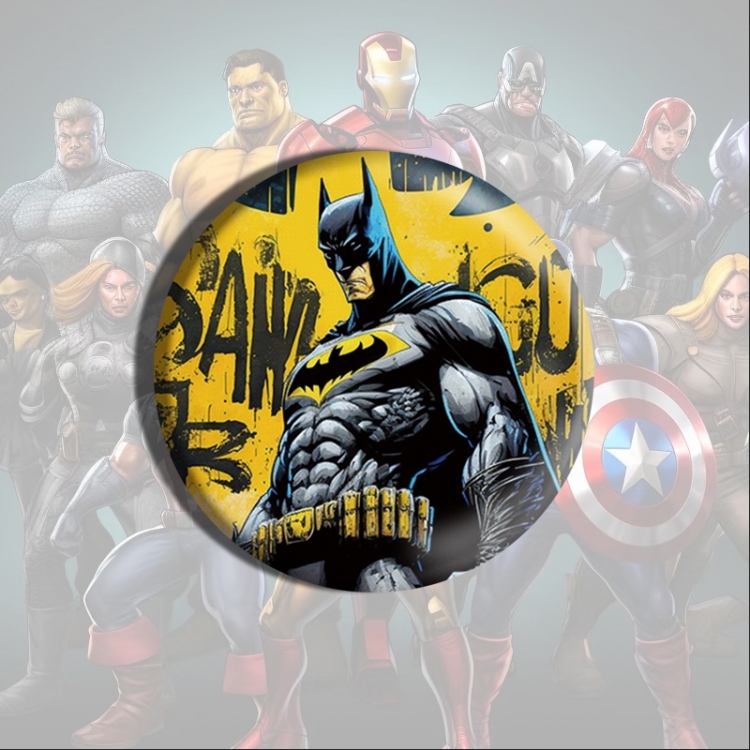 Marvel Anime tinplate brooch badge price for 5 pcs
