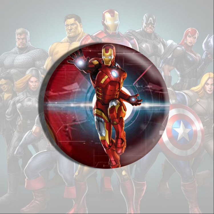 Marvel Anime tinplate brooch badge price for 5 pcs