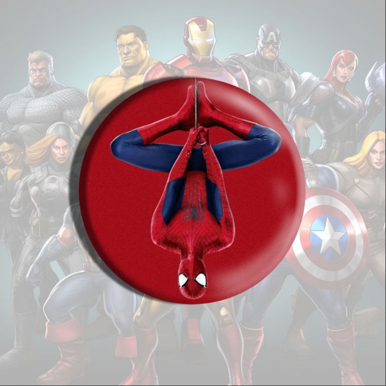 Marvel Anime tinplate brooch badge price for 5 pcs