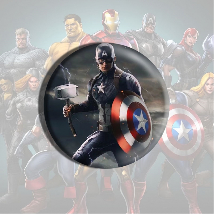 Marvel Anime tinplate brooch badge price for 5 pcs