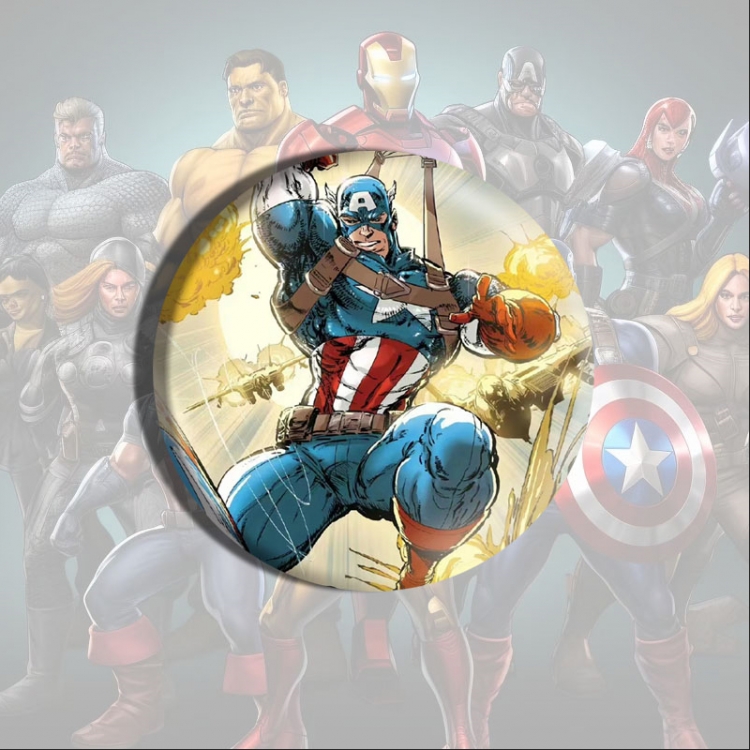 Marvel Anime tinplate brooch badge price for 5 pcs