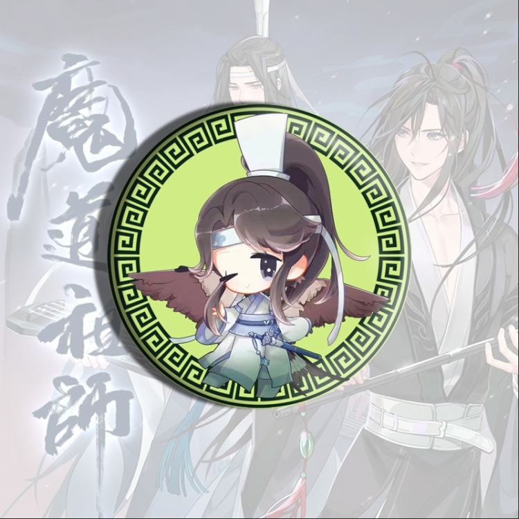 The wizard of the de Anime tinplate brooch badge price for 5 pcs