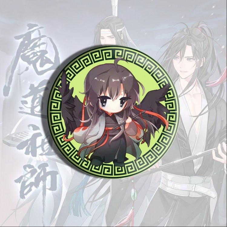 The wizard of the de Anime tinplate brooch badge price for 5 pcs