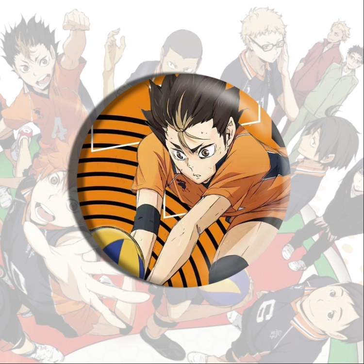 Haikyuu!! Anime tinplate brooch badge price for 5 pcs