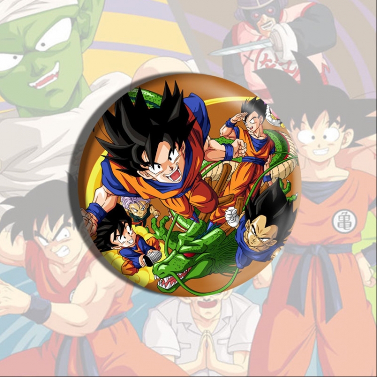 DRAGON BALL Anime tinplate brooch badge price for 5 pcs