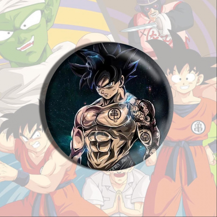 DRAGON BALL Anime tinplate brooch badge price for 5 pcs