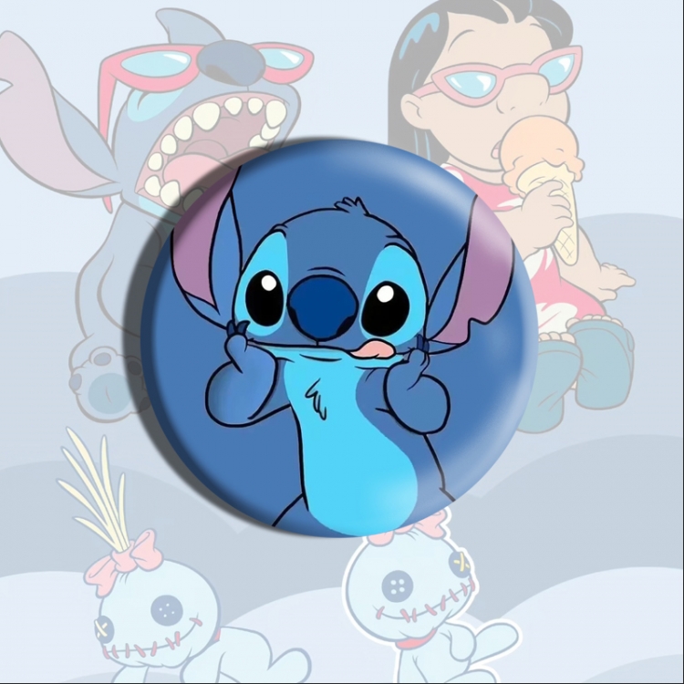 Lilo & Stitch Anime tinplate brooch badge price for 5 pcs