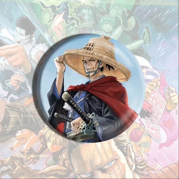 One Punch Man Anime tinplate brooch badge price for 5 pcs