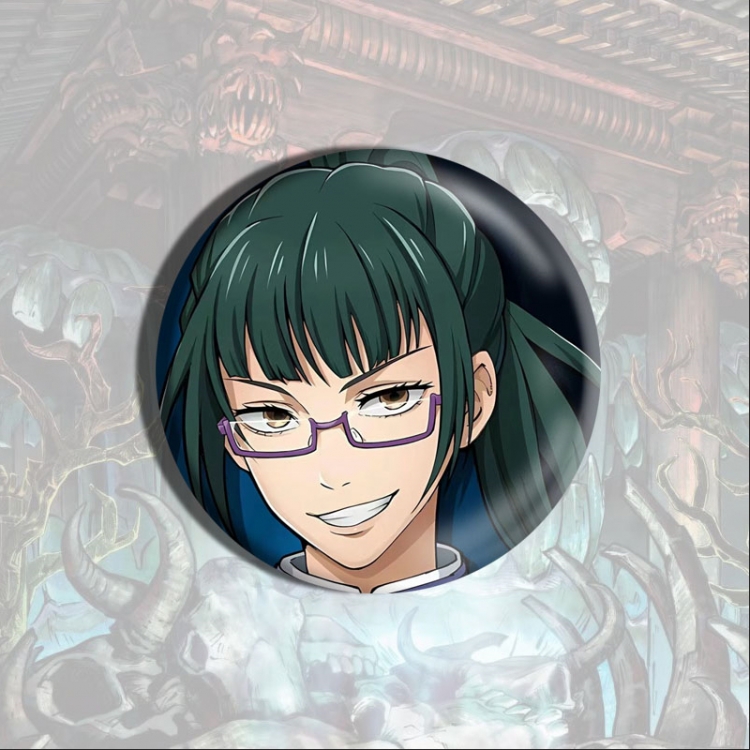 Jujutsu Kaisen  Anime tinplate brooch badge price for 5 pcs