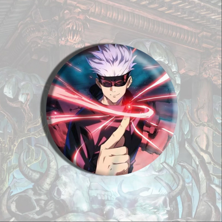 Jujutsu Kaisen  Anime tinplate brooch badge price for 5 pcs
