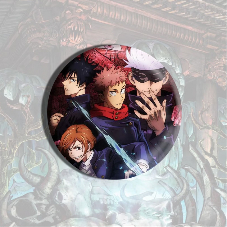 Jujutsu Kaisen  Anime tinplate brooch badge price for 5 pcs