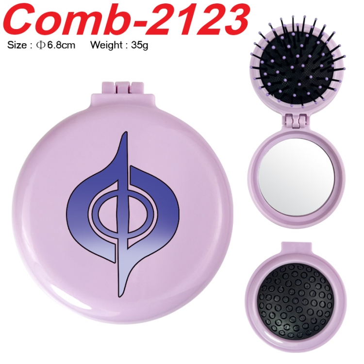 Honkai: Star Rail UV printed student multifunctional small mirror and comb 6.8cm  price for 5 pcs