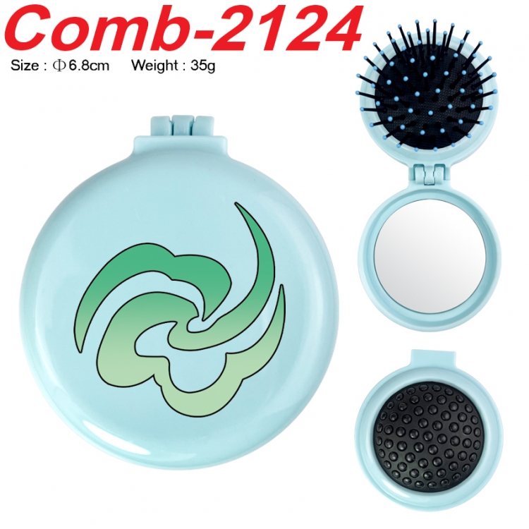 Honkai: Star Rail UV printed student multifunctional small mirror and comb 6.8cm  price for 5 pcs