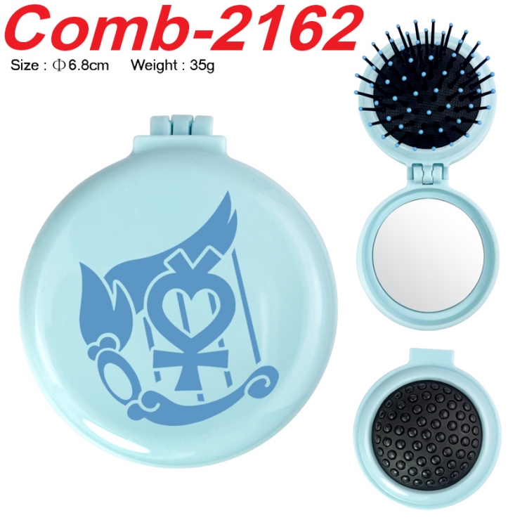 sailormoon UV printed student multifunctional small mirror and comb 6.8cm  price for 5 pcs