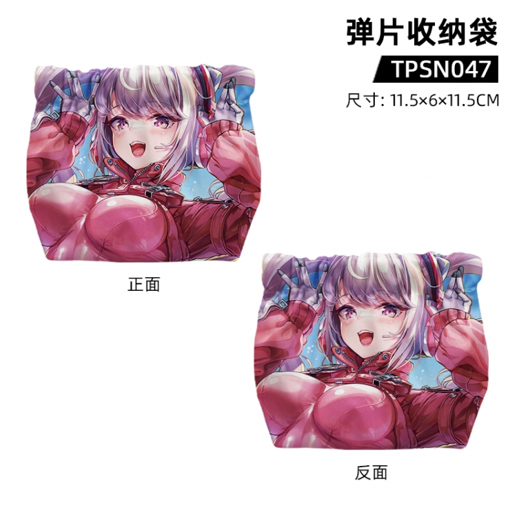 Goddess of Victory Game shrapnel storage bag 11.5x6x11.5cm