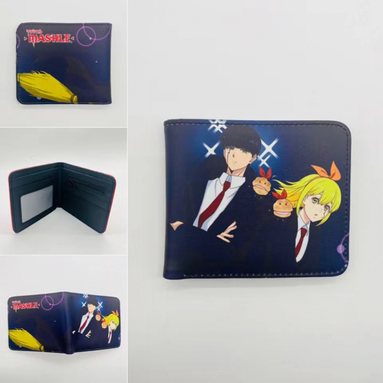 Mashle: Magic and Muscles Full color Two fold short card case wallet 11X9.5CM