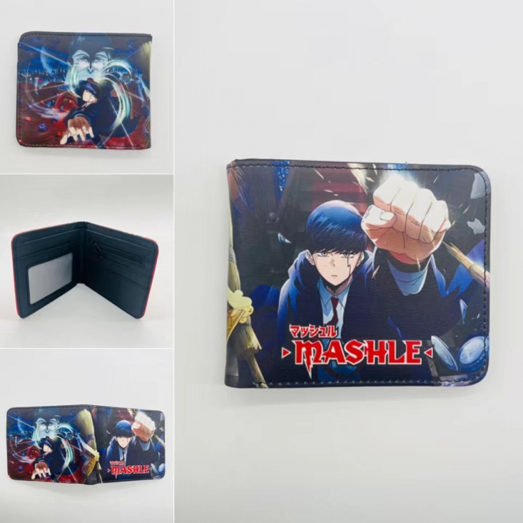 Mashle: Magic and Muscles Full color Two fold short card case wallet 11X9.5CM