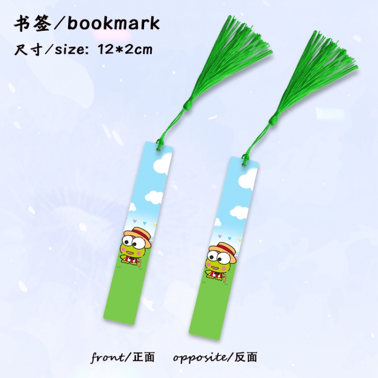 sanrio cartoon full-color printed metal bookmark stationery accessories 12X2CM price for 5 pcs