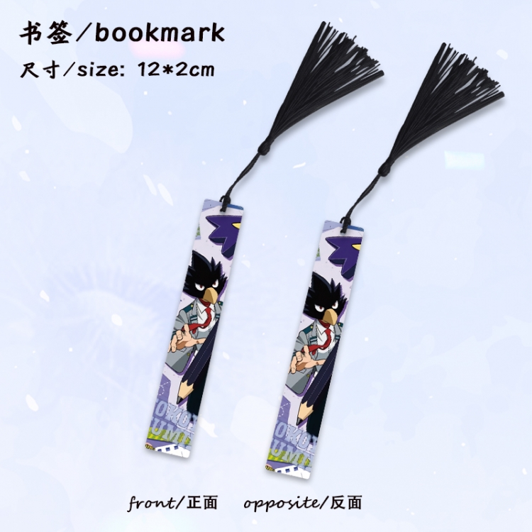 My Hero Academia Anime full-color printed metal bookmark stationery accessories 12X2CM price for 5 pcs