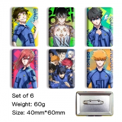BLUE LOCK Anime square tinplat...