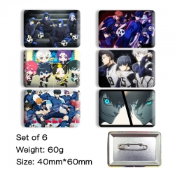 BLUE LOCK Anime square tinplat...