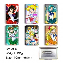 sailormoon Anime square tinpla...