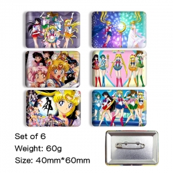sailormoon Anime square tinpla...