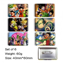 DRAGON BALL Anime square tinpl...