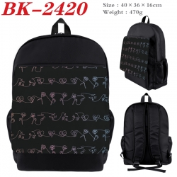 BTS Waterproof nylon canvas fl...