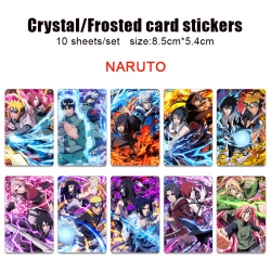 Naruto Frosted anime crystal b...
