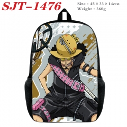 One Piece Anime nylon canvas b...