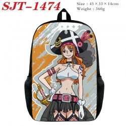 One Piece Anime nylon canvas b...