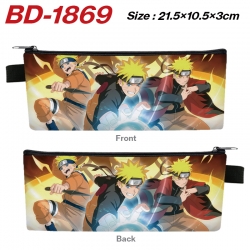 Naruto Anime PU Leather Zipper...